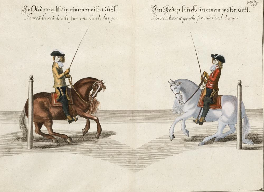 Il metodo e la nuova invenzione dei cavalli da dressage, di William Cavendish